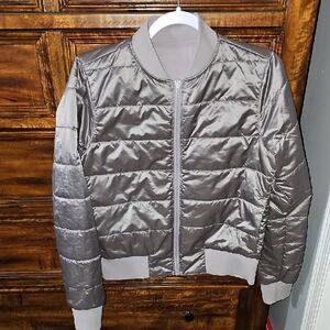 Lululemon Sz 6 Reversible BOMBER Jacket!! Like New Condition